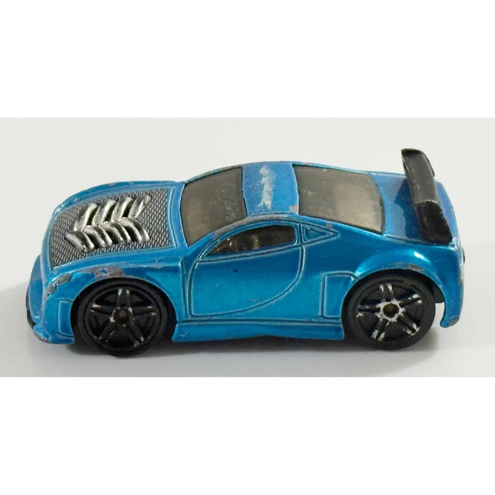 Hot Wheels‎ Furiosity Toy Car Kids 1:64 Blue Metallic Racing Sport Coupe
